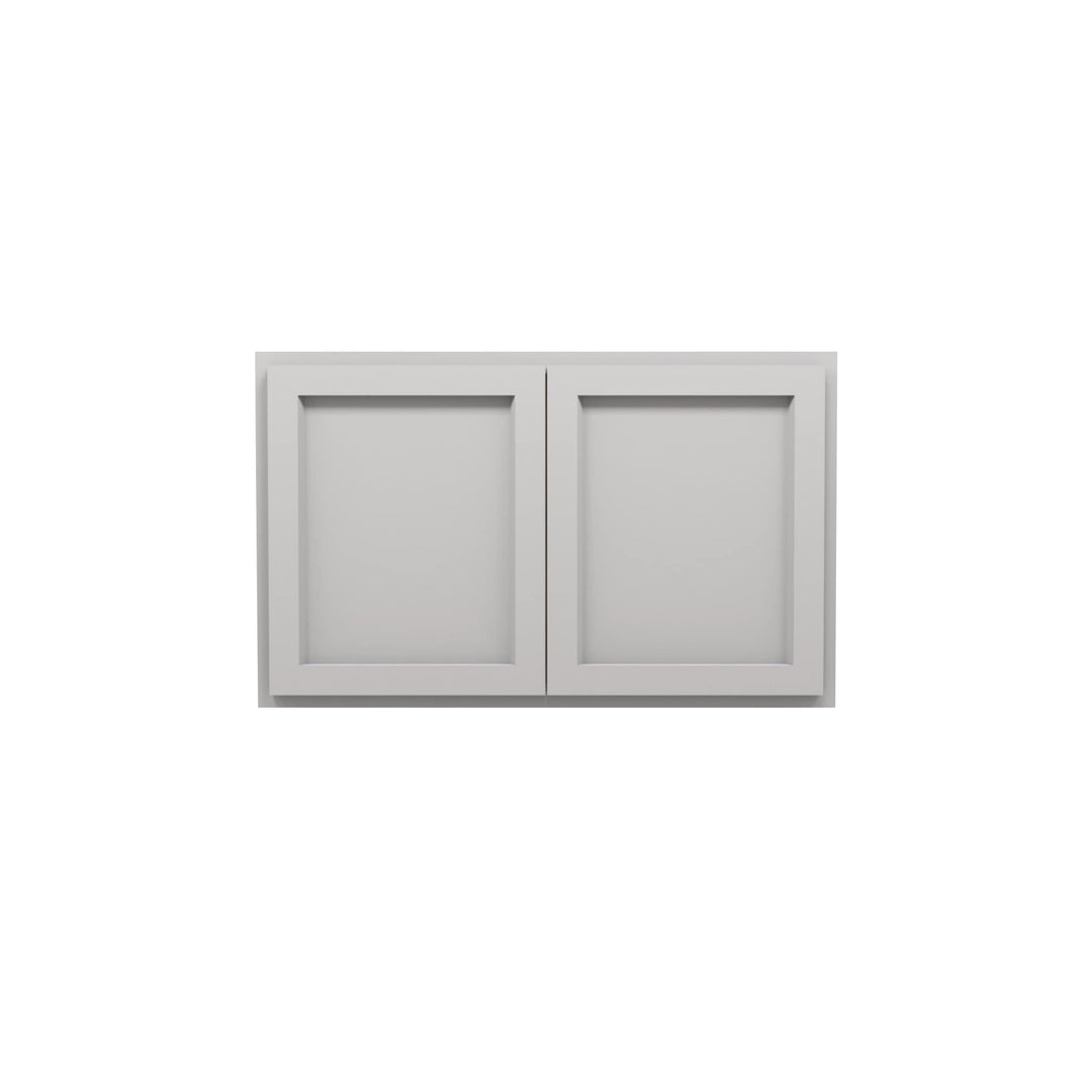 American Made Shaker RTA W392424 Wall Cabinet-Light Gray