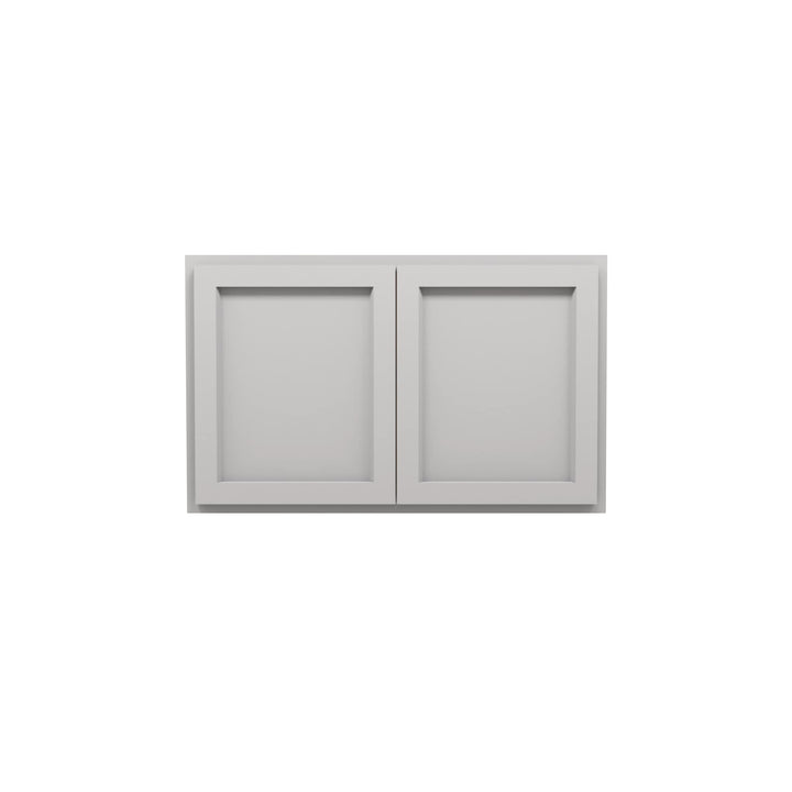 American Made Shaker RTA W392424 Wall Cabinet-Light Gray