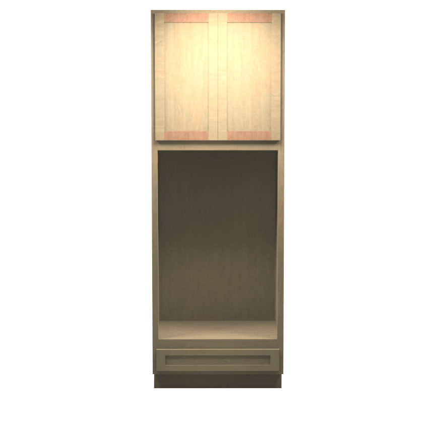 Unfinished Shaker Double Oven Cabinet 33