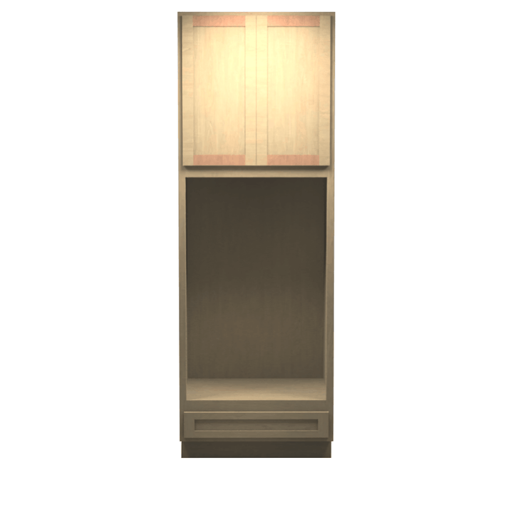 American Made Shaker RTA DOC3396 Double Oven Cabinet-Unfinished Maple