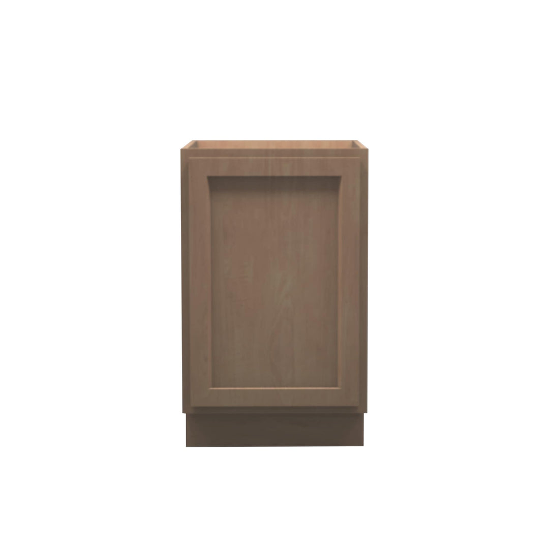 American Made Shaker RTA VB21FHD Vanity Full Height Door Base Cabinet-Unfinished Stain Grade