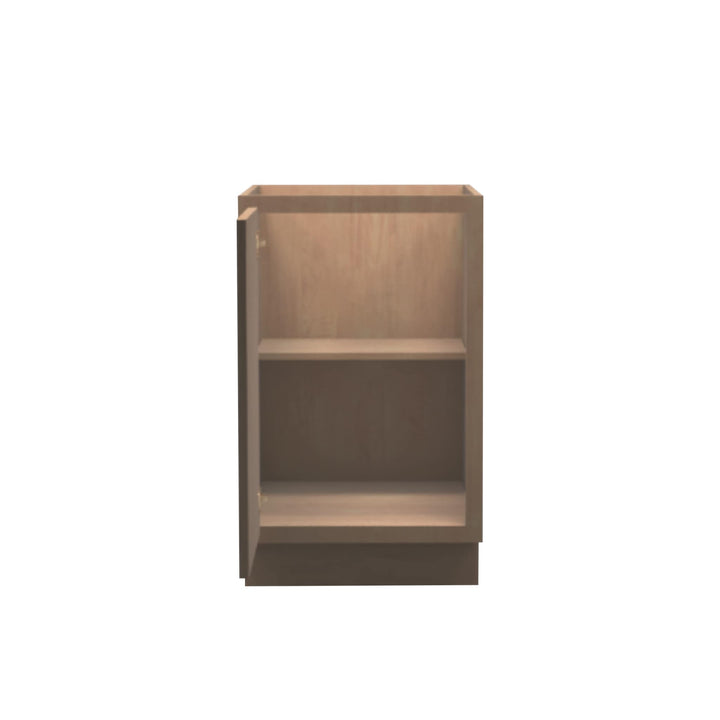 American Made Shaker RTA VB21FHD Vanity Full Height Door Base Cabinet-Unfinished Stain Grade