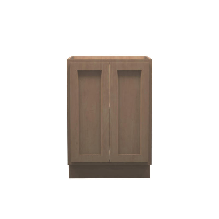 American Made Shaker RTA VB24FHD Vanity Full Height Door Base Cabinet-Unfinished Stain Grade