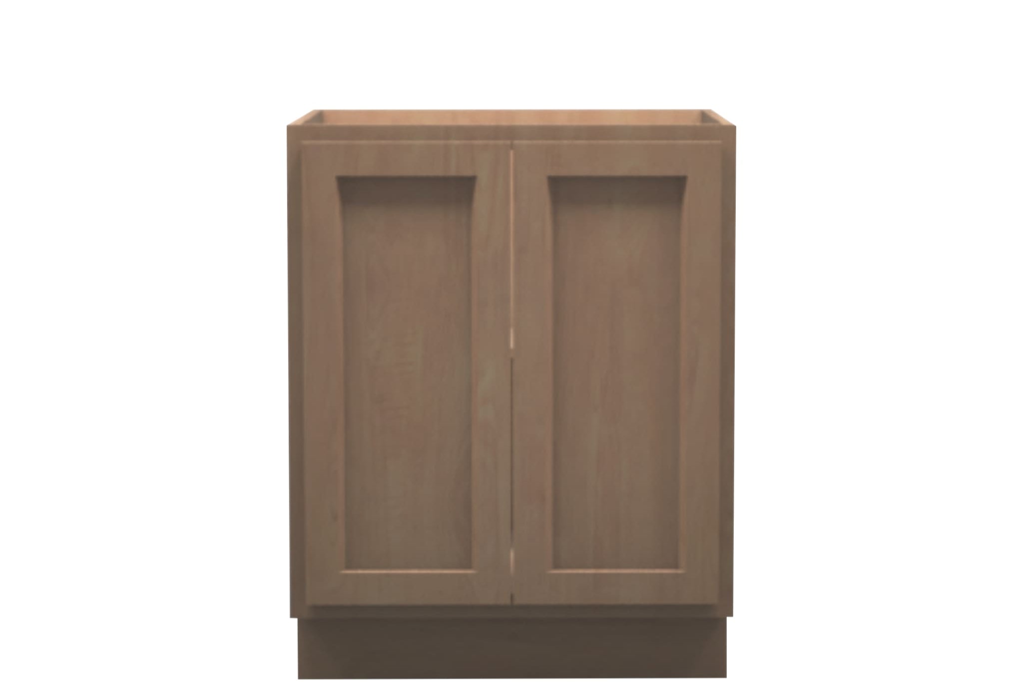 American Made Shaker RTA VB27FHD Vanity Full Height Door Base Cabinet-Unfinished Stain Grade