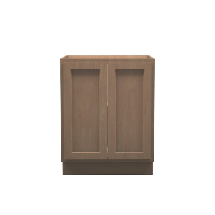 American Made Shaker RTA VB27FHD Vanity Full Height Door Base Cabinet-Unfinished Stain Grade