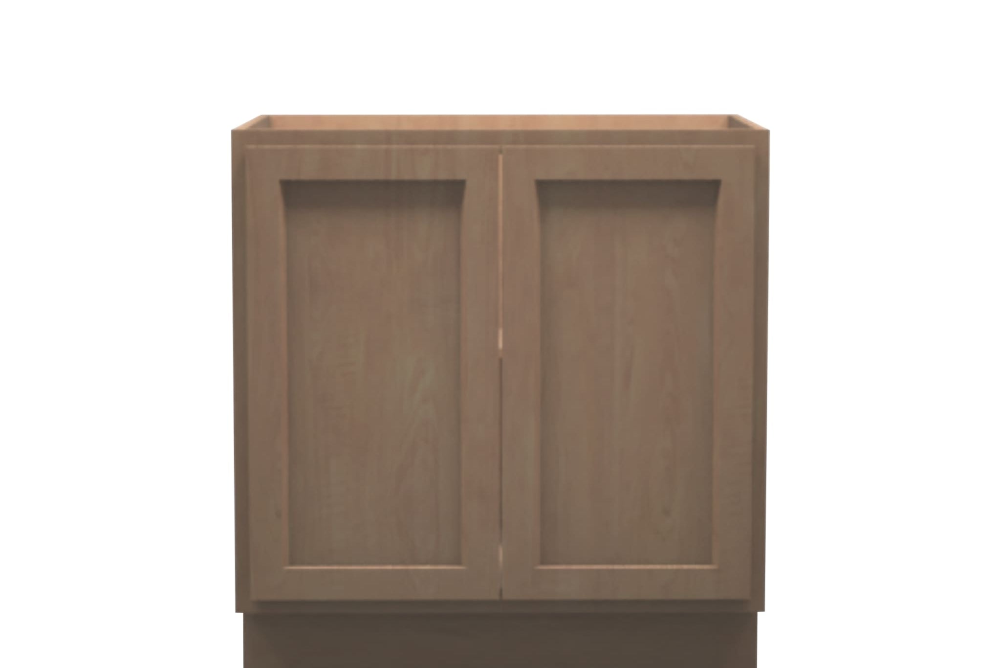 American Made Shaker RTA VB33FHD Vanity Full Height Door Base Cabinet-Unfinished Stain Grade