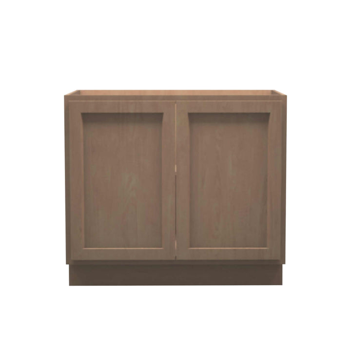 American Made Shaker RTA VB39FHD Vanity Full Height Door Base Cabinet-Unfinished Stain Grade