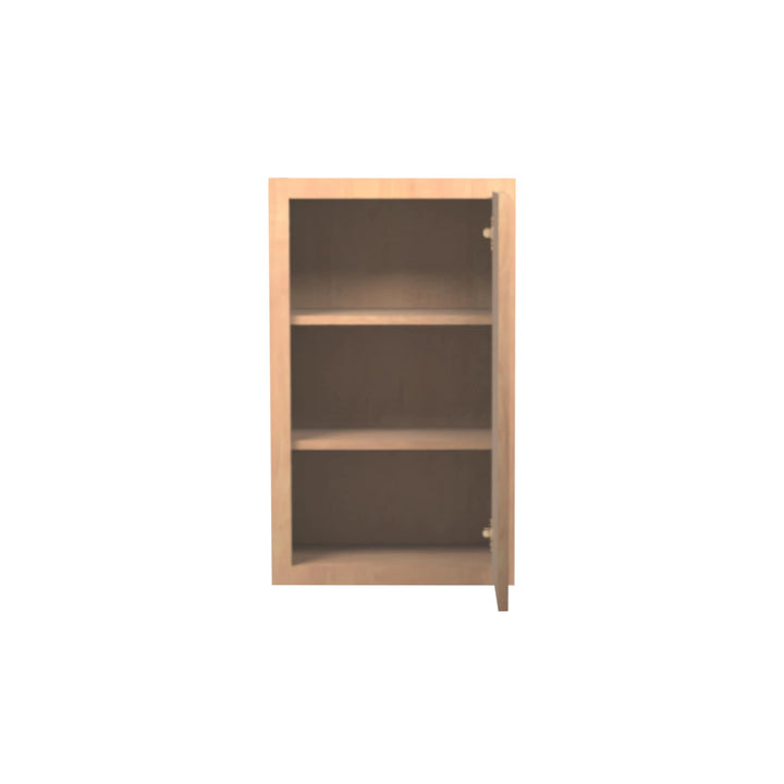 American Made Shaker RTA W1830 Wall Cabinet-Unfinished Stain Grade