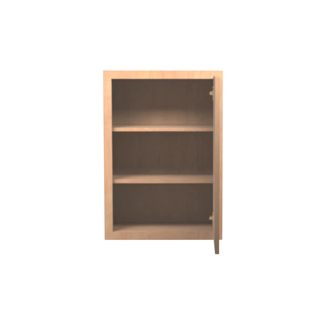 American Made Shaker RTA W2130 Wall Cabinet-Unfinished Stain Grade