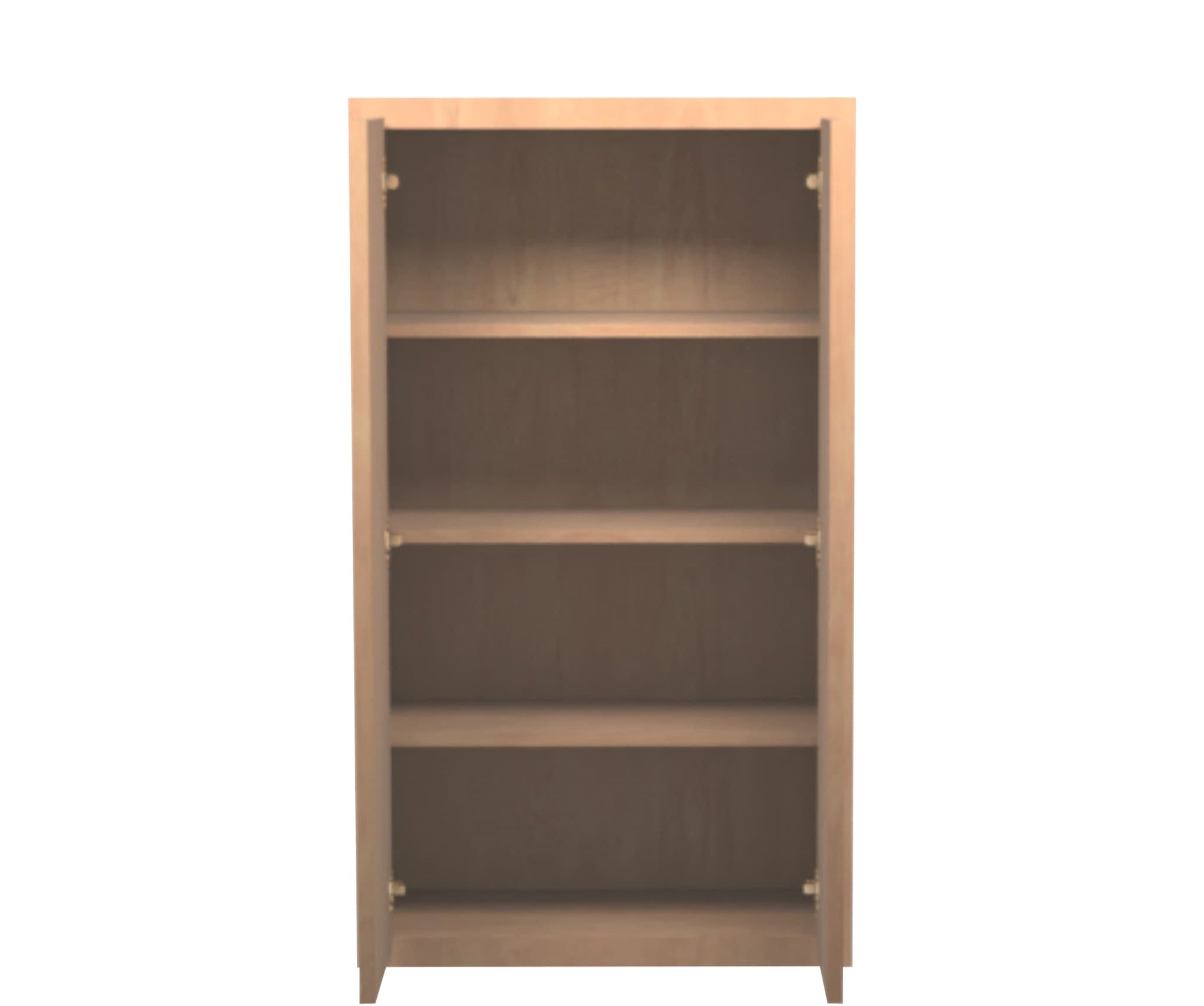 American Made Shaker RTA W2442 Wall Cabinet-Unfinished Stain Grade