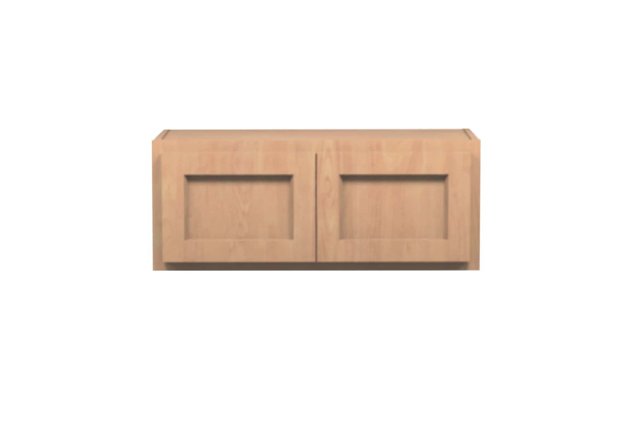 American Made Shaker RTA W3012 Wall Cabinet-Unfinished Stain Grade