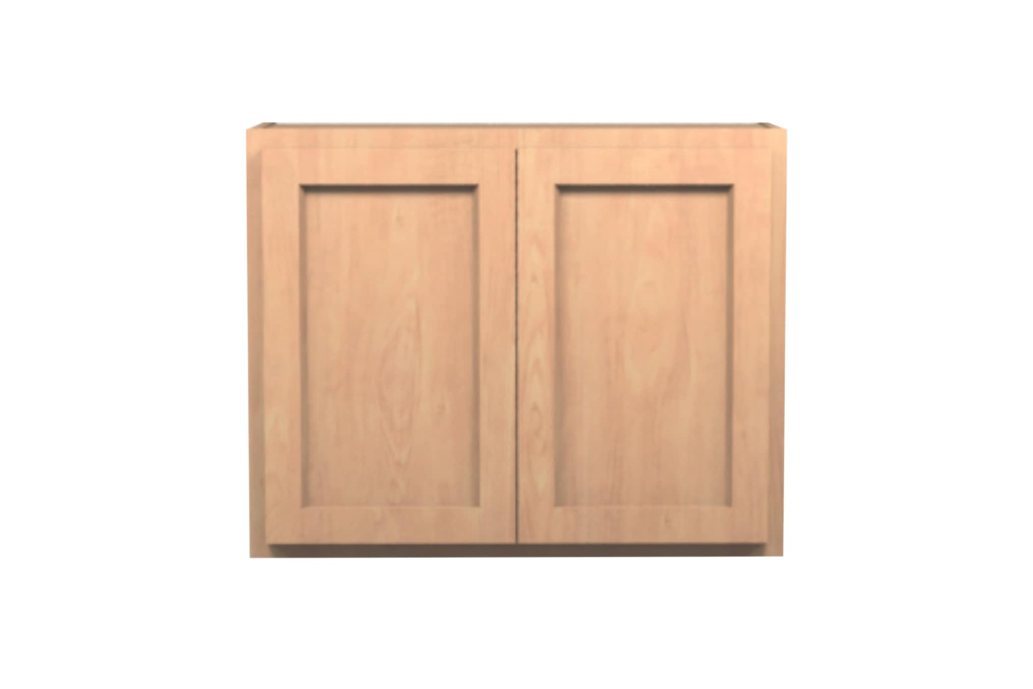 American Made Shaker RTA W3024 Wall Cabinet-Unfinished Stain Grade