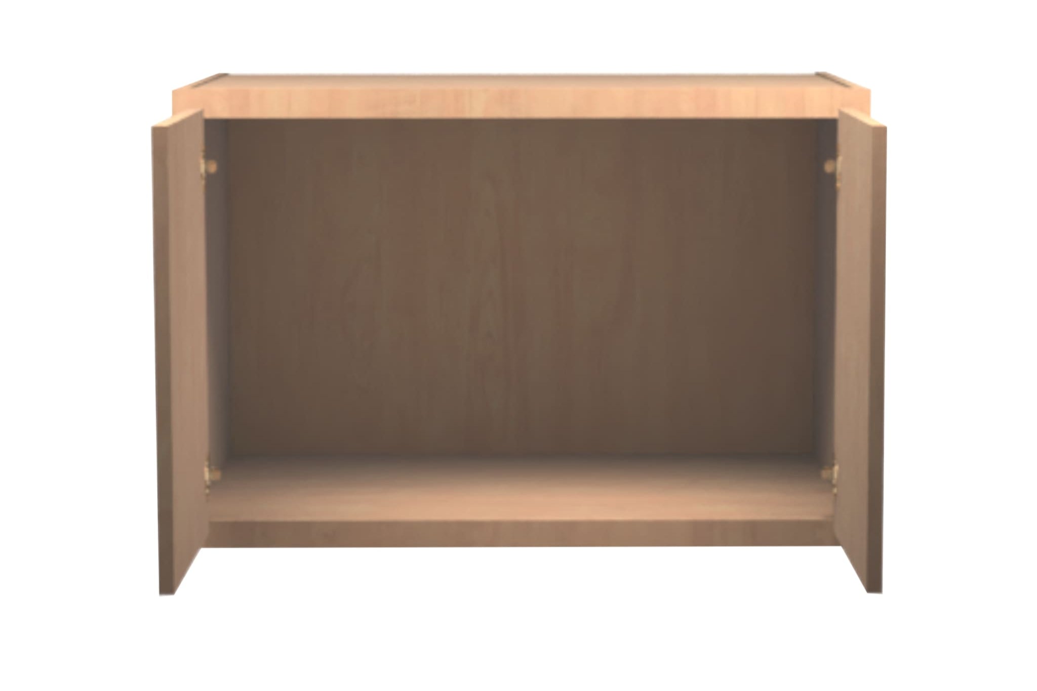 American Made Shaker RTA W362424 Wall Cabinet-Unfinished Stain Grade