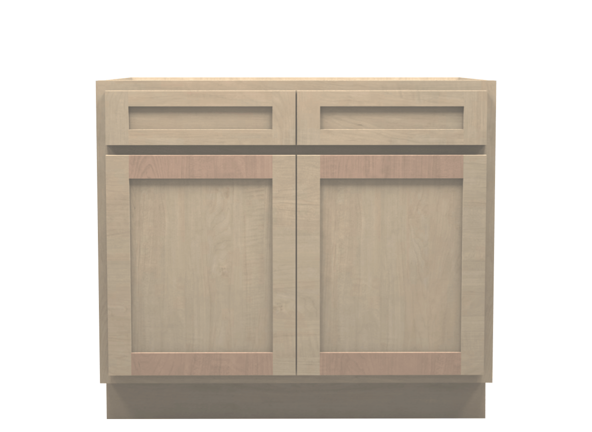 Unfinished Shaker Base Cabinet 39