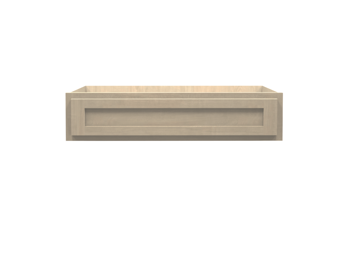 Unfinished Shaker Desk Drawer 36