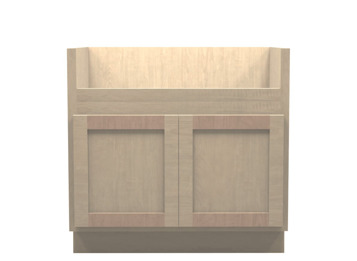 Unfinished Shaker Farm Sink Cabinet 36