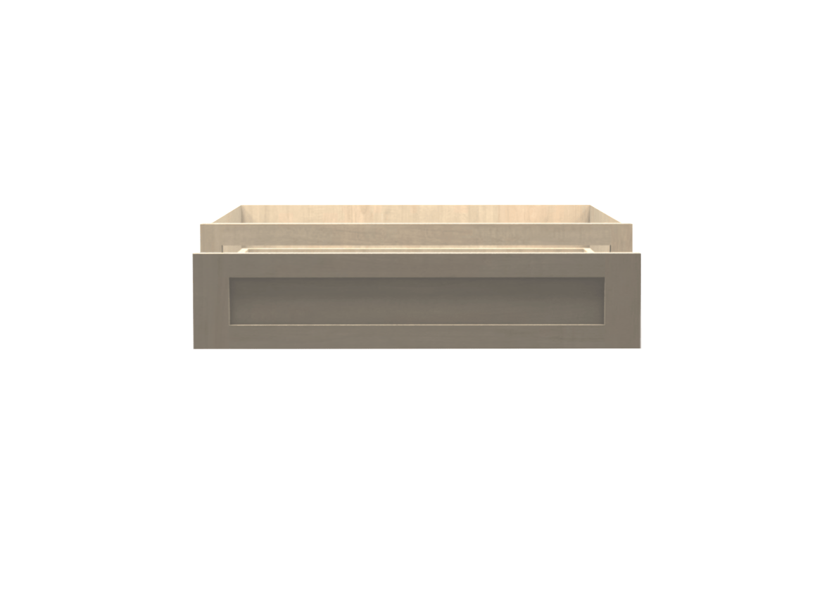 Unfinished Shaker Vanity Desk Drawer 30