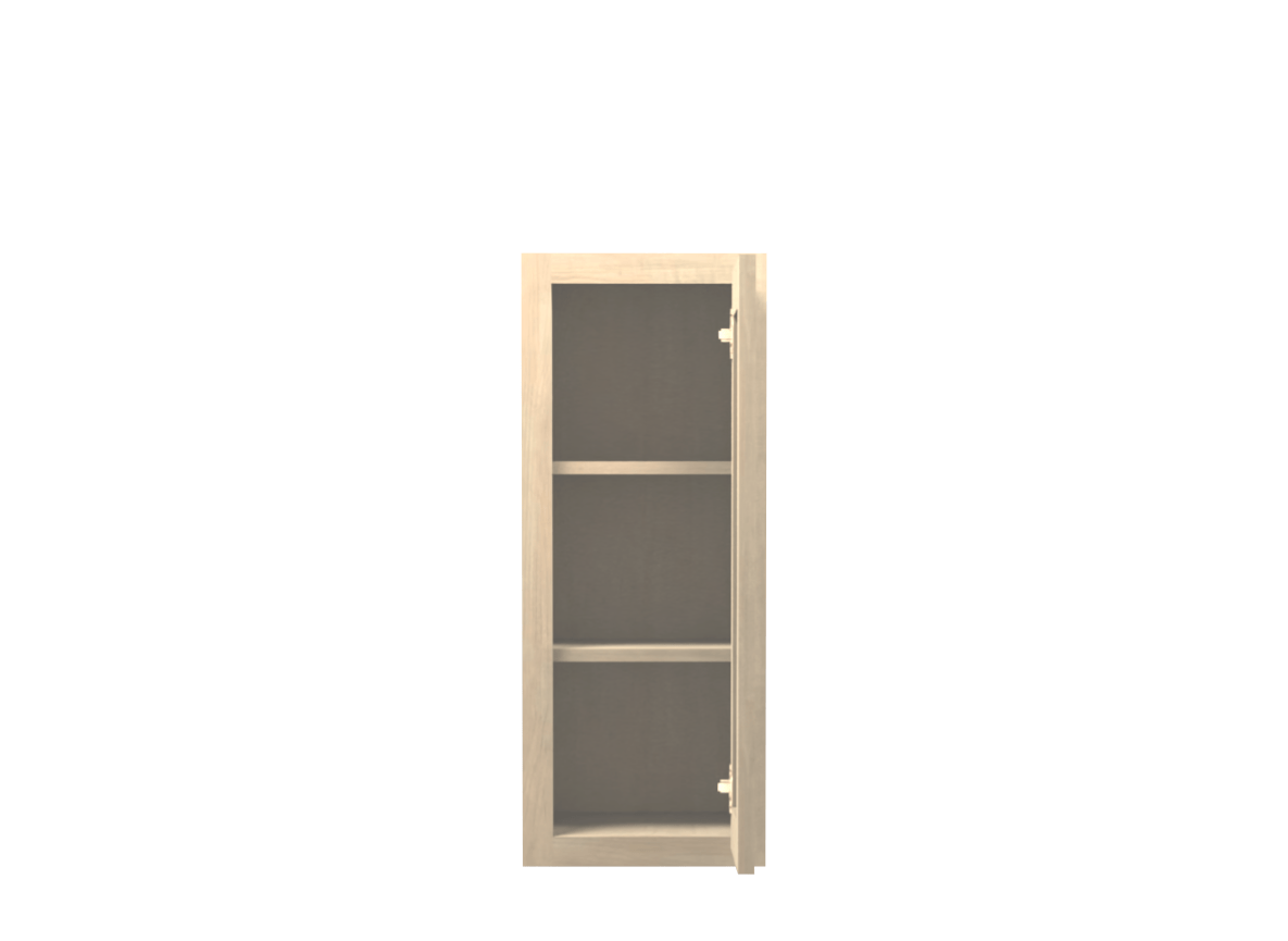 Unfinished Shaker Wall Cabinet 12