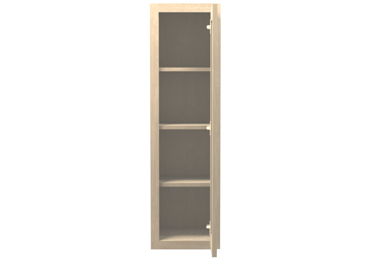 Unfinished Shaker Wall Cabinet 12