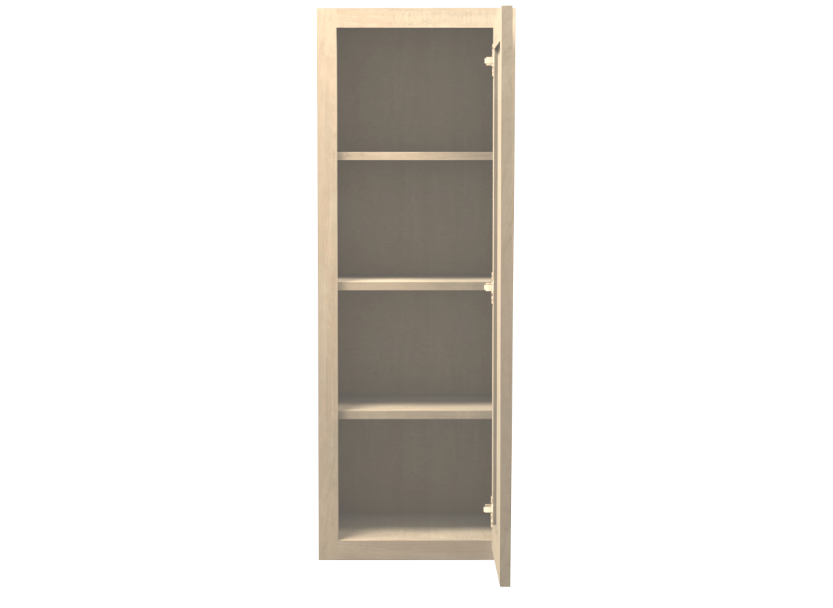 Unfinished Shaker Wall Cabinet 15