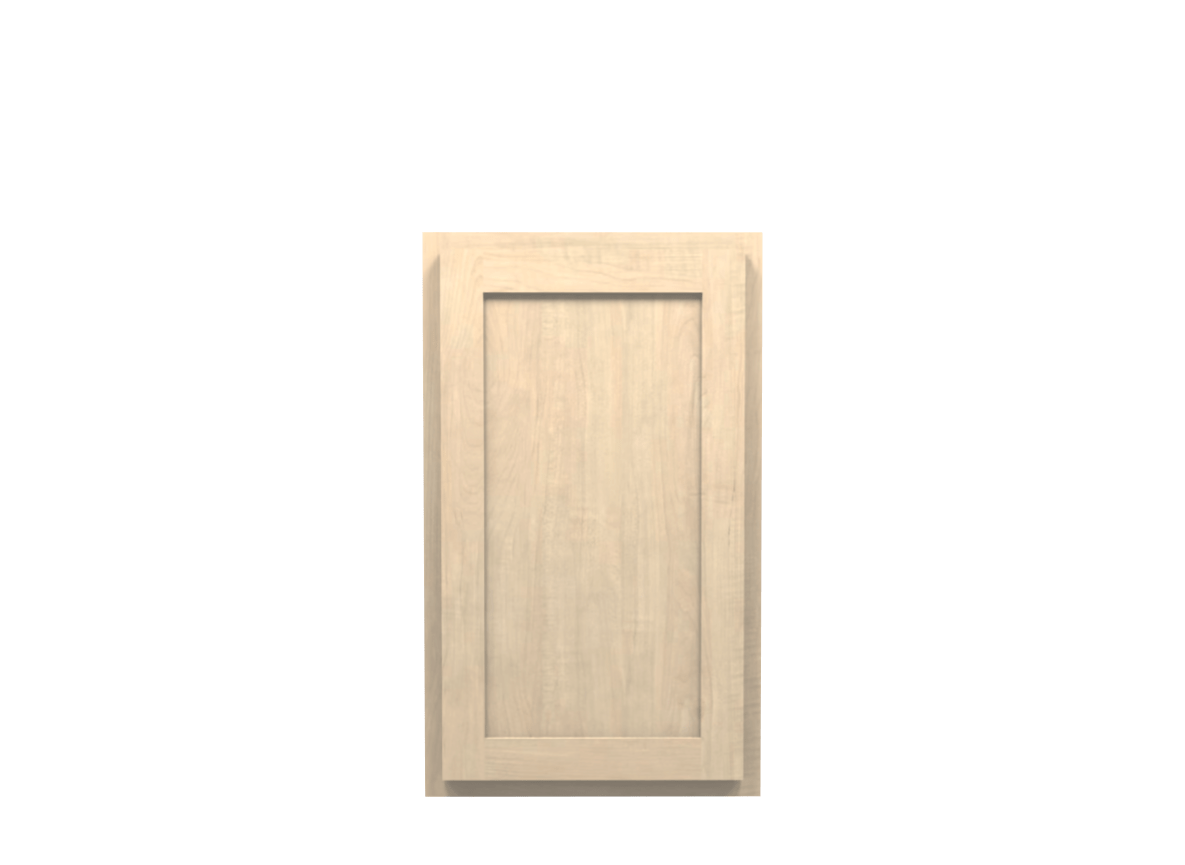 Unfinished Shaker Wall Cabinet 18