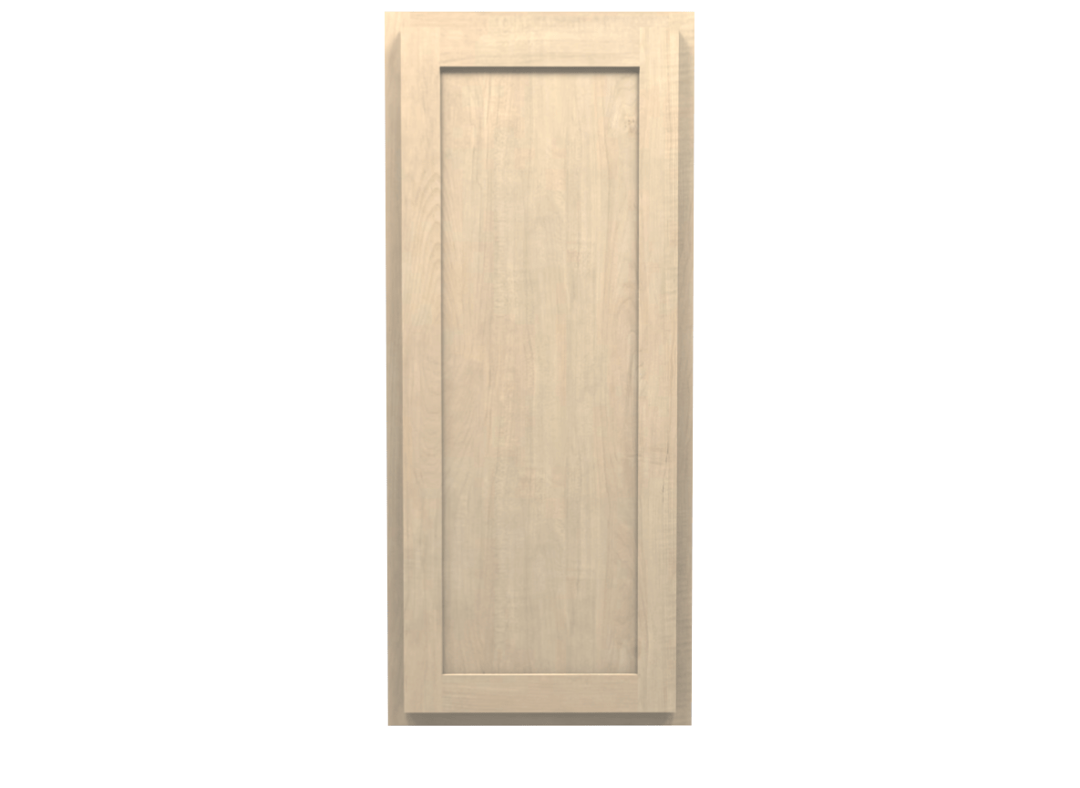 Unfinished Shaker Wall Cabinet 18