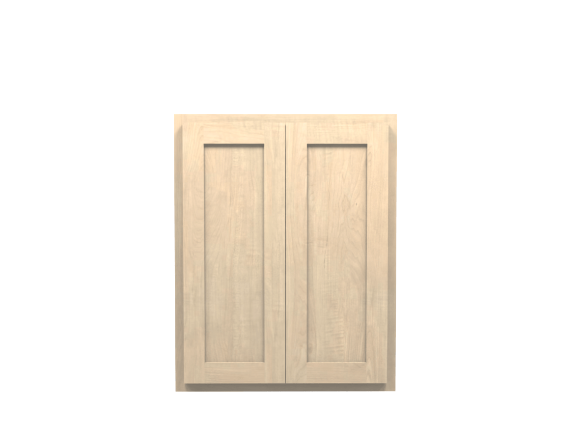Unfinished Shaker Wall Cabinet 24