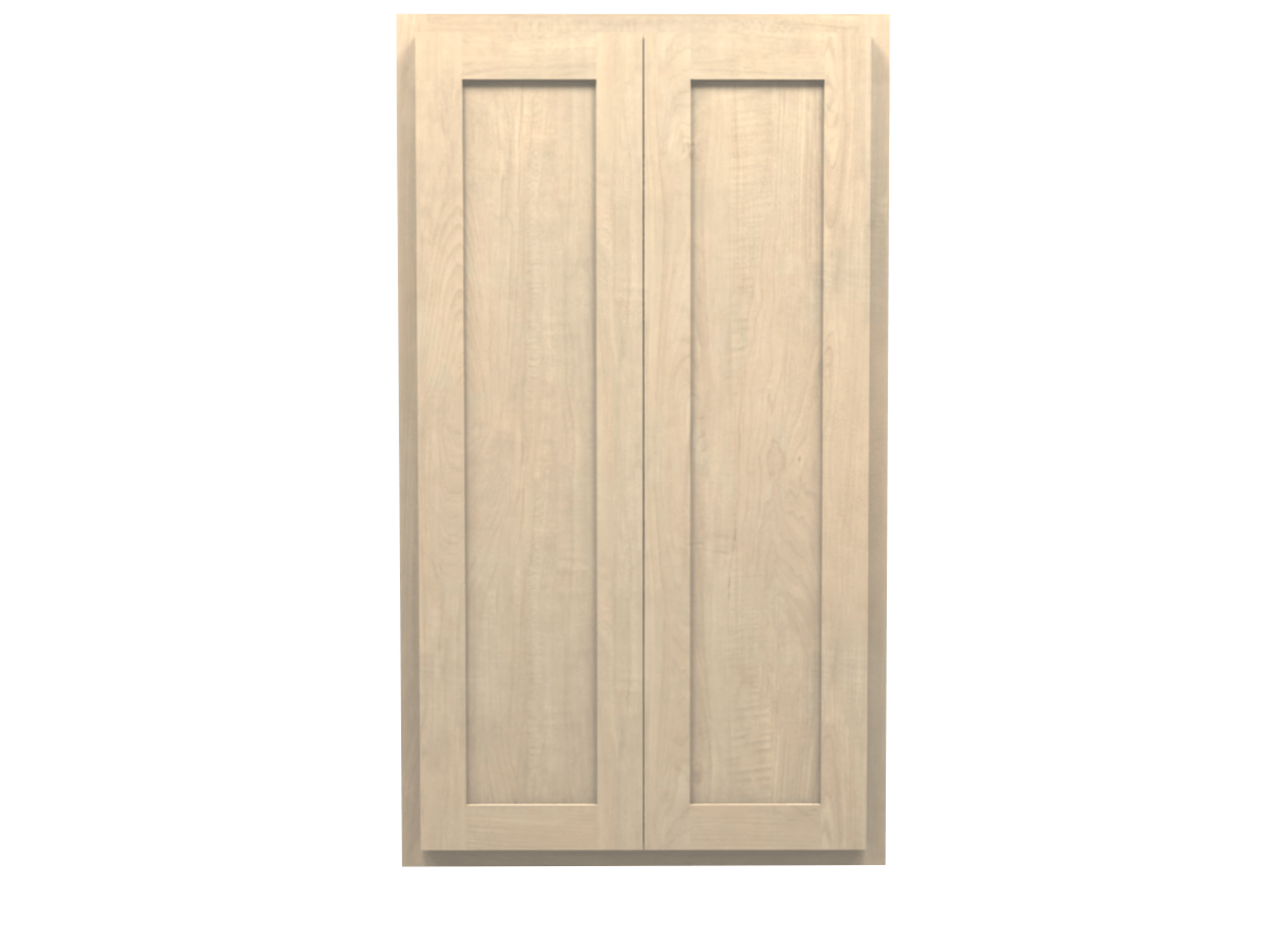 Unfinished Maple Wall Cabinet 24