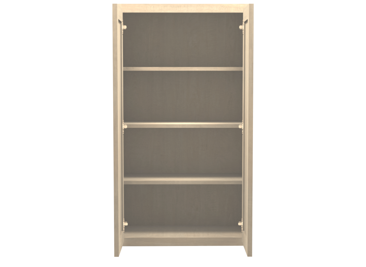 Unfinished Maple Wall Cabinet 24