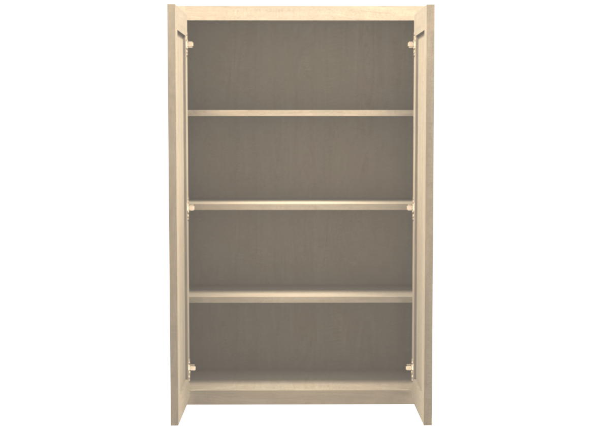 Unfinished Shaker Wall Cabinet 27