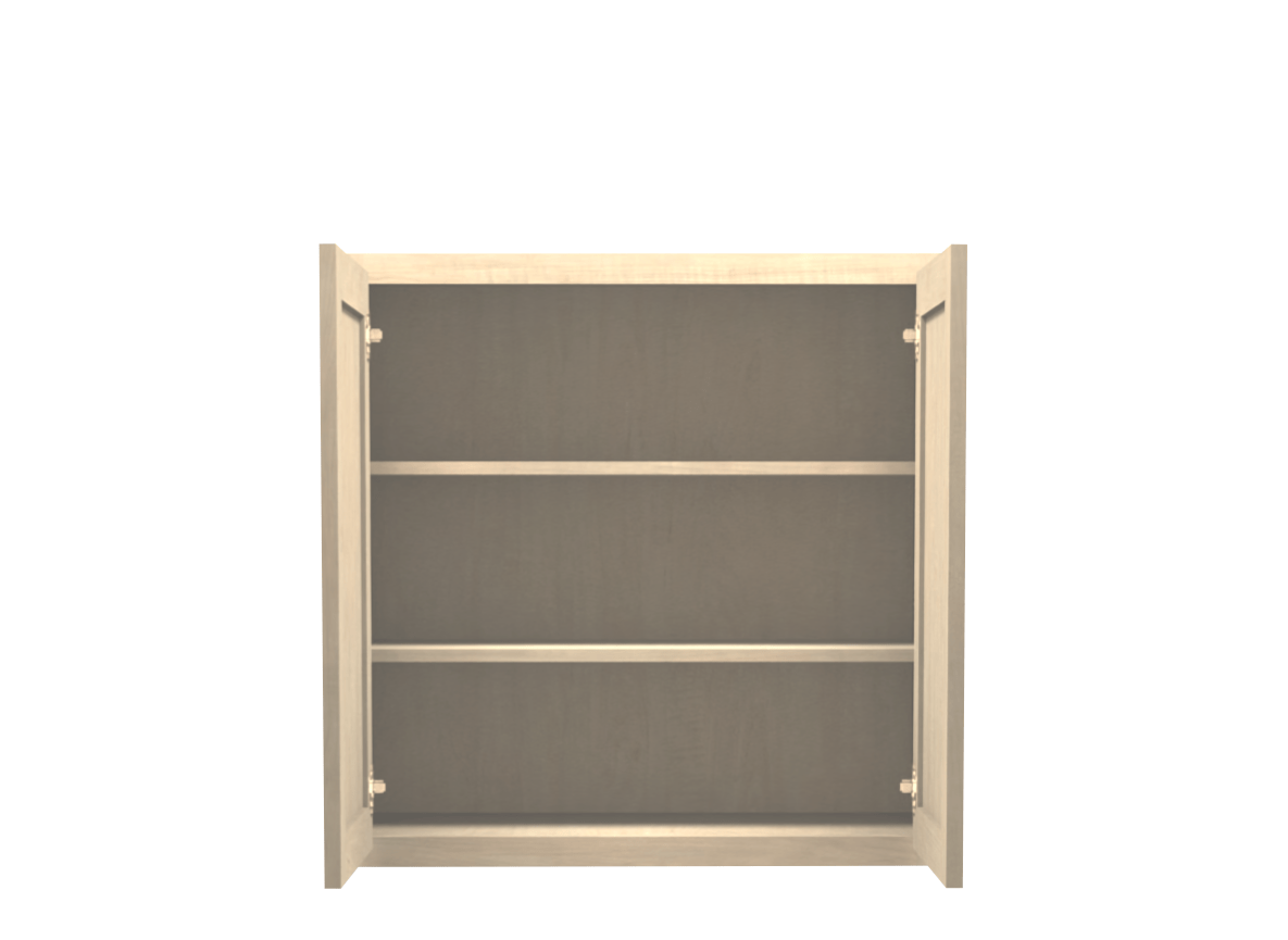 Unfinished Maple Wall Cabinet 30