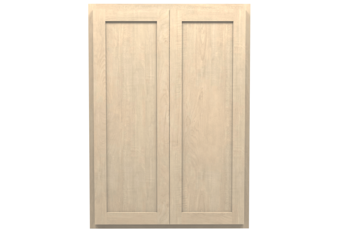 Unfinished Shaker Wall Cabinet 30