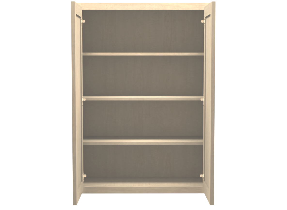 Unfinished Shaker Wall Cabinet 30