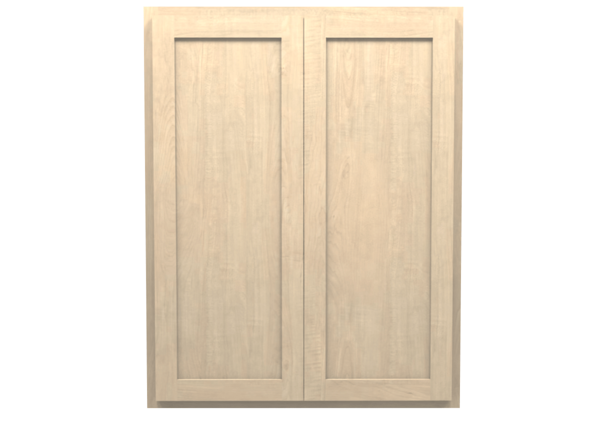 Unfinished Shaker Wall Cabinet 33