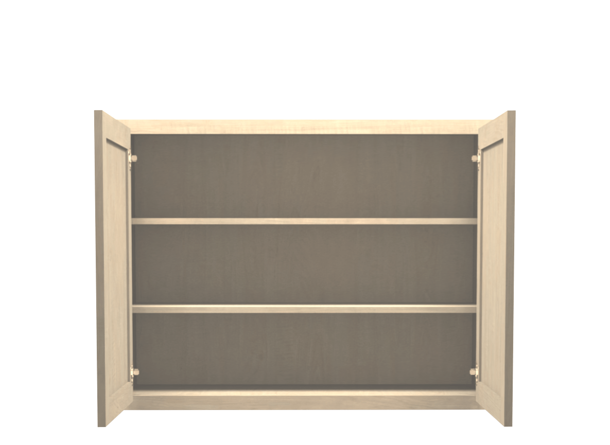 Unfinished Maple Wall Cabinet 39