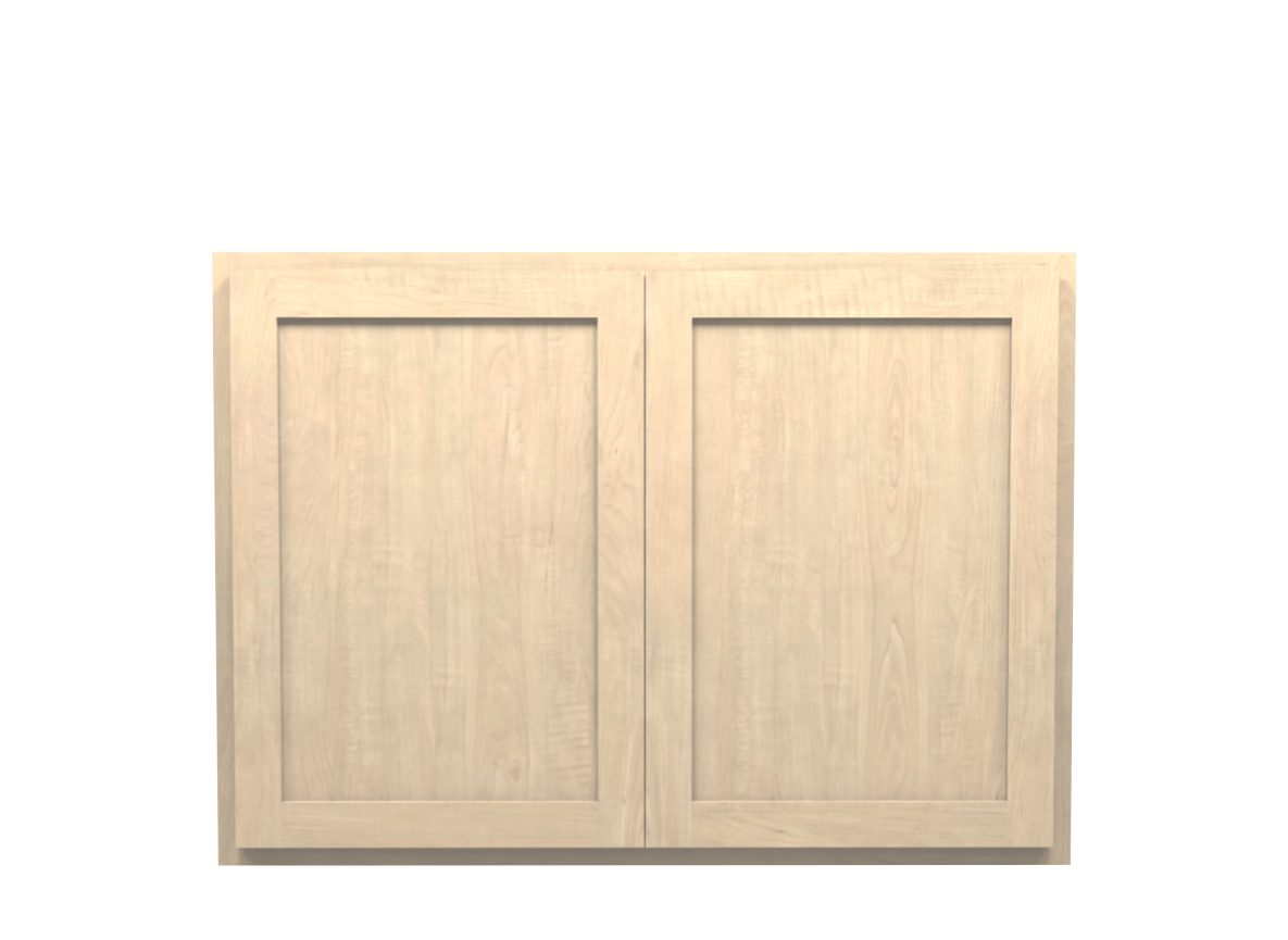 Unfinished Shaker Wall Cabinet 42