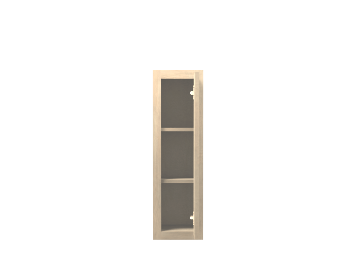 Unfinished Shaker Wall Cabinet 9