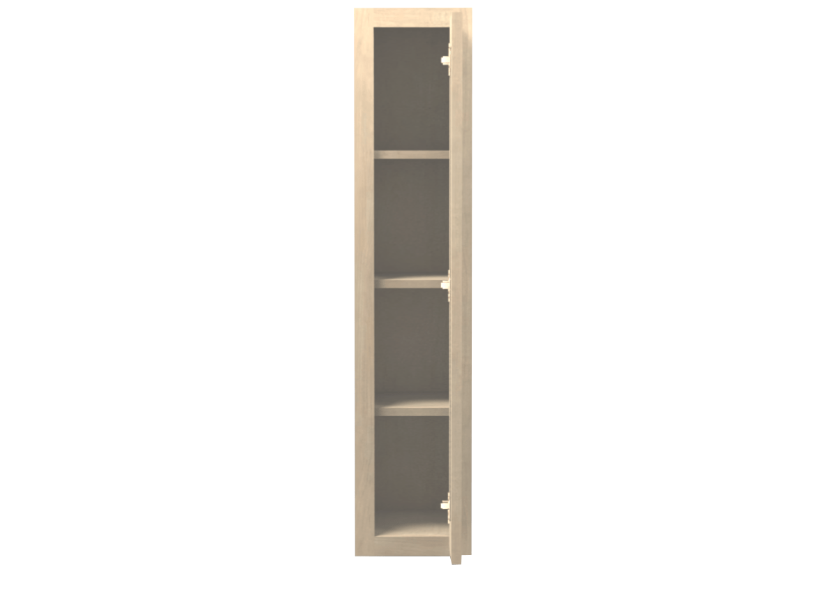 Unfinished Shaker Wall Cabinet 9