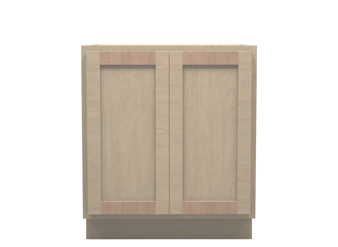 Unfinished Full Door Base Cabinets