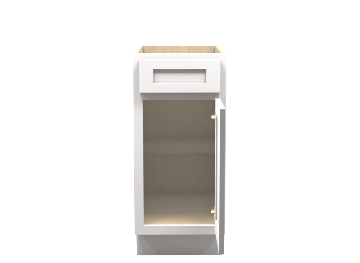 White Shaker Base Cabinet 15