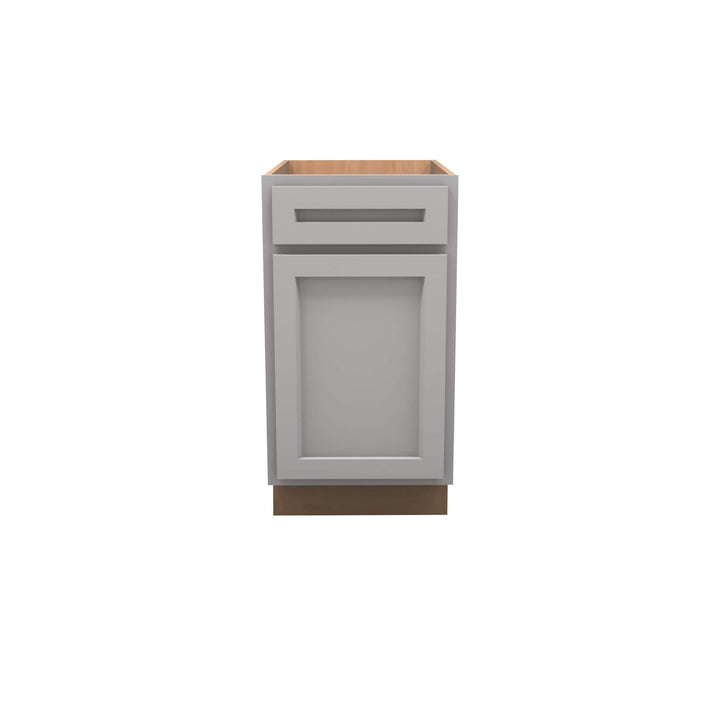 American Made Shaker RTA B21 Base Cabinet-Light Gray