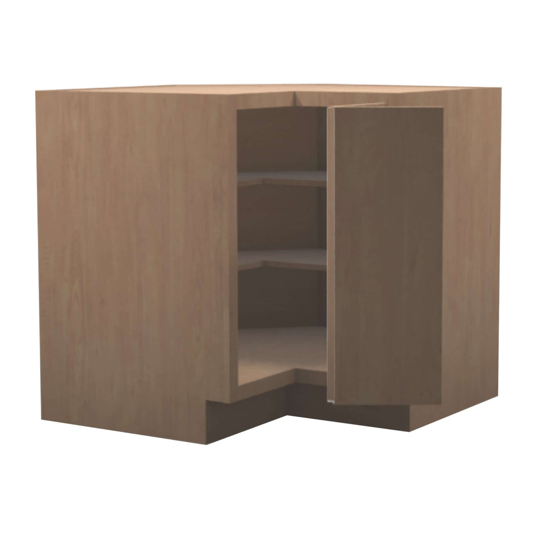 American Made Shaker RTA BCC36 Base Corner Cabinet - Unfinished Stain Grade