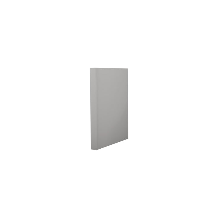 American Made Shaker RTA DWR Dishwasher Return Panel-Light Gray