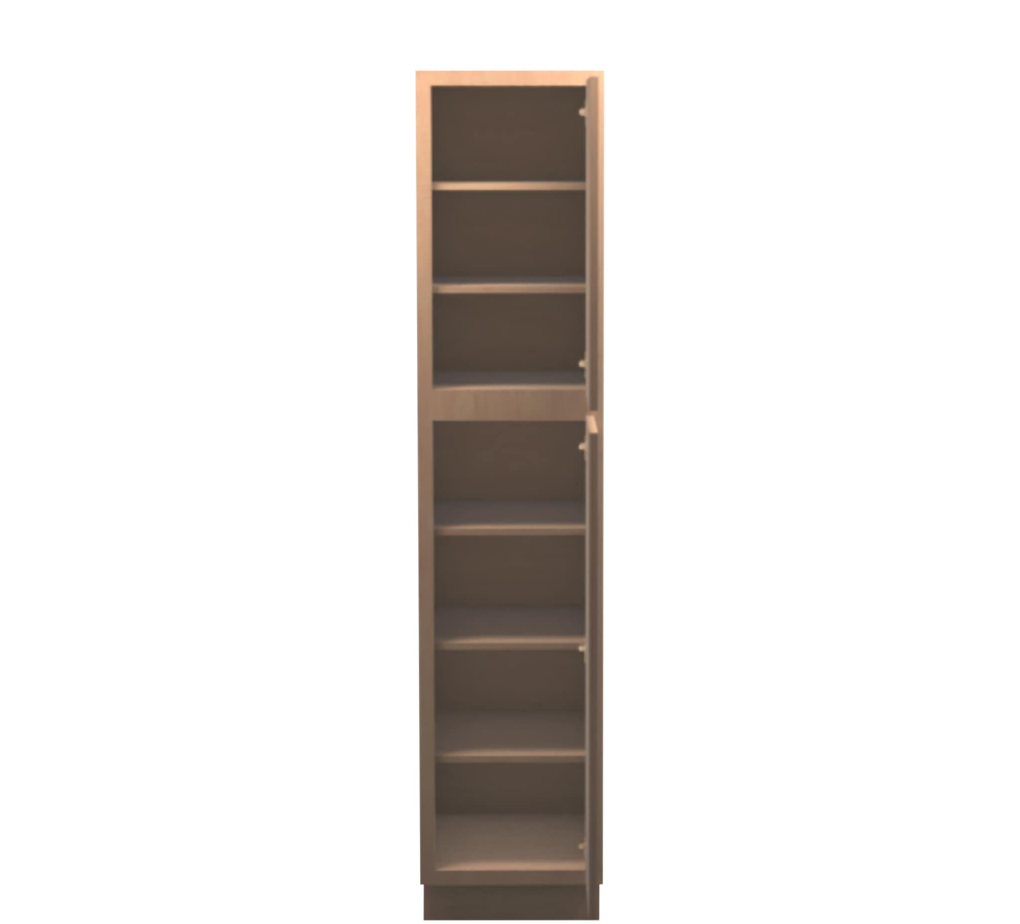 Unfinished Shaker Linen Cabinet 18