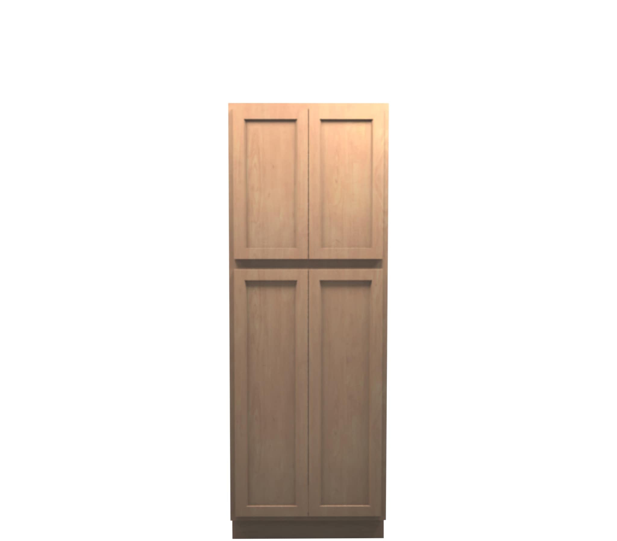Unfinished Shaker Linen Cabinet 30
