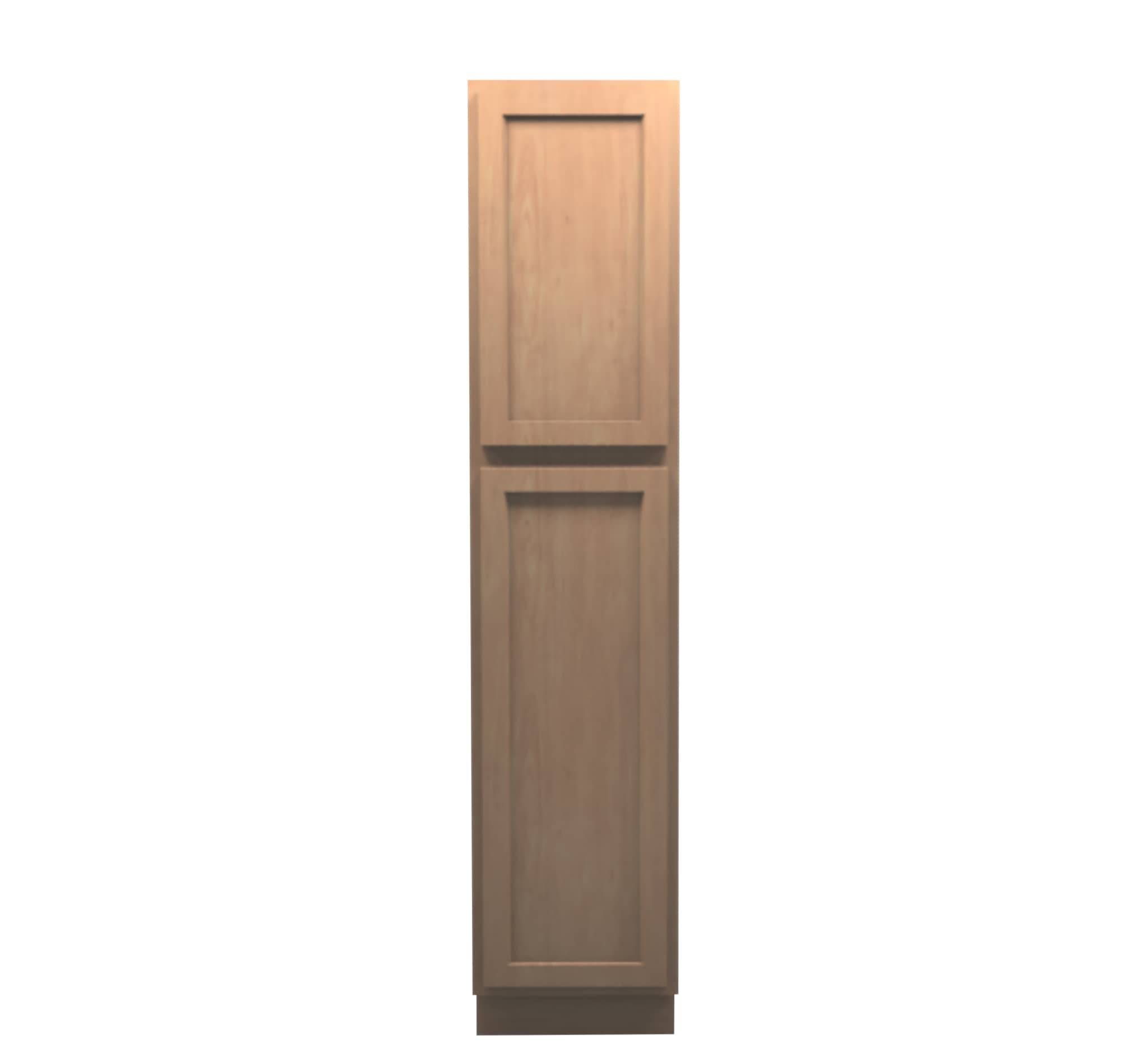 Unfinished Shaker Pantry Cabinet 18