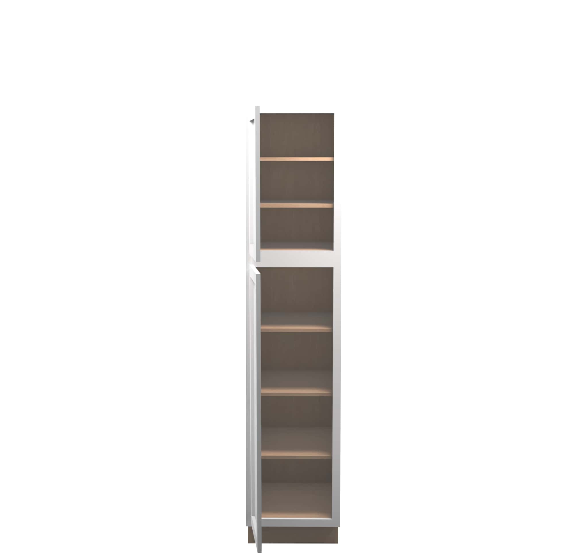 White Shaker Pantry Cabinet 18