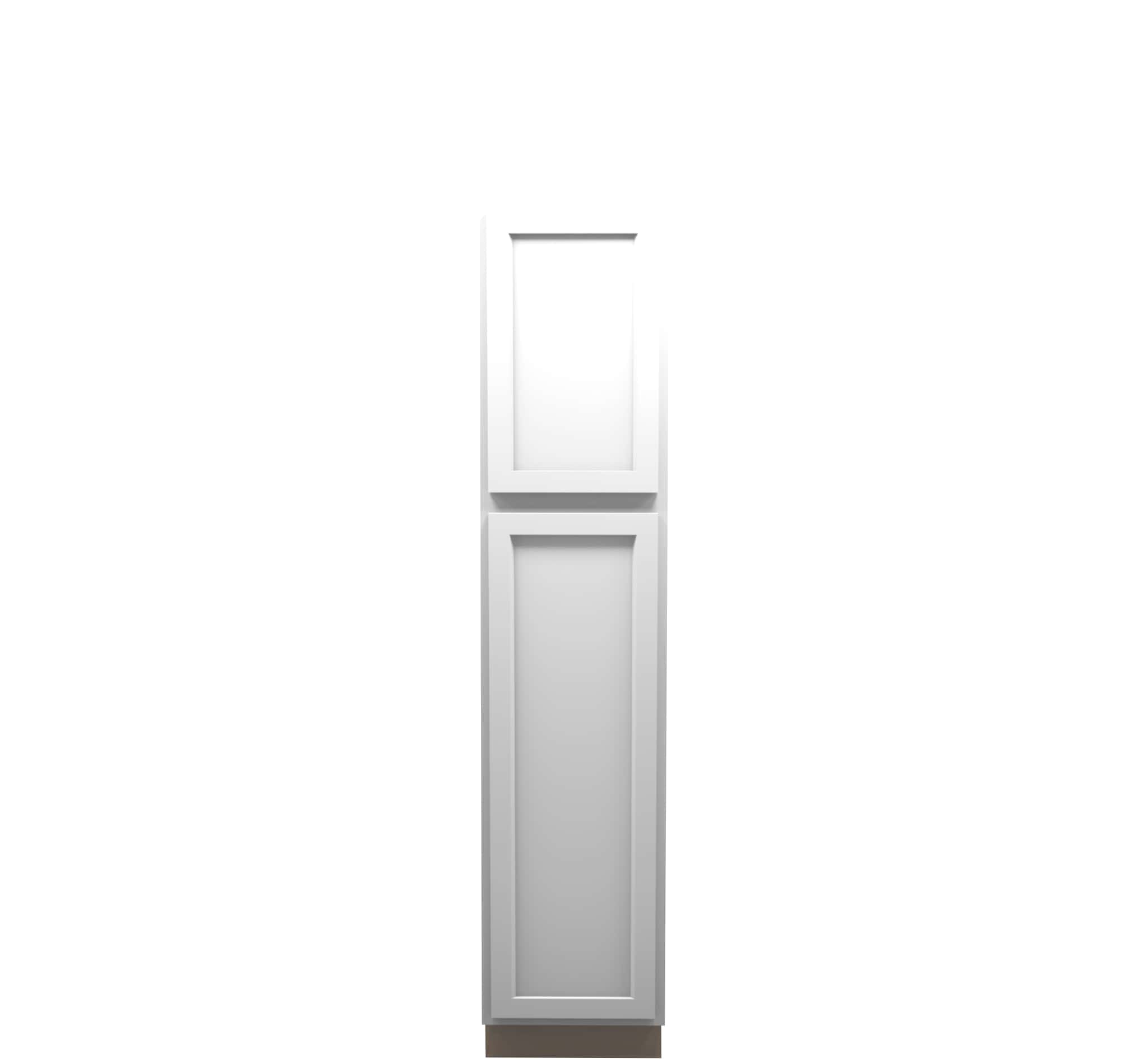 White Shaker Pantry Cabinet 18