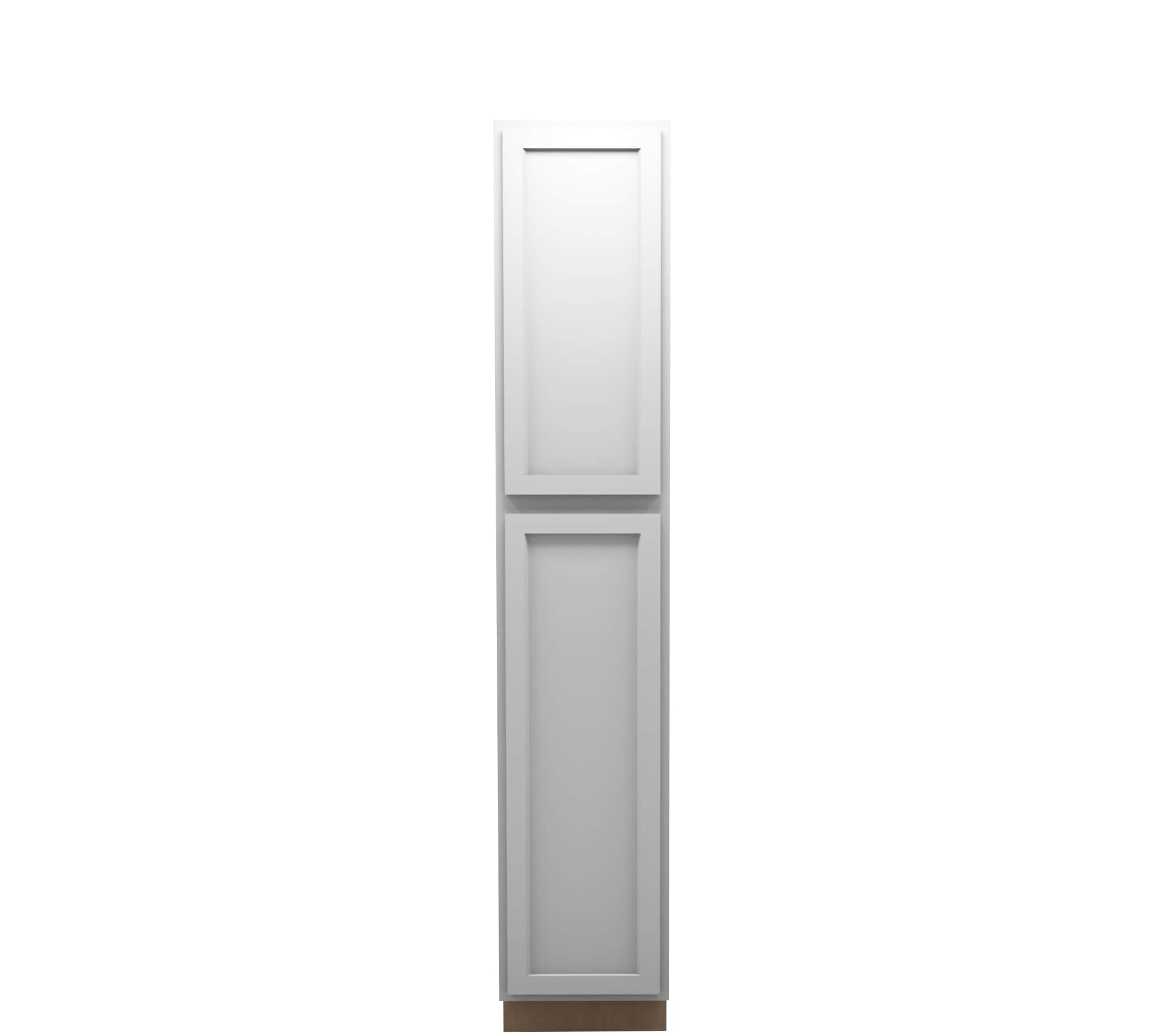 Lite Gray Shaker Pantry Cabinet 18