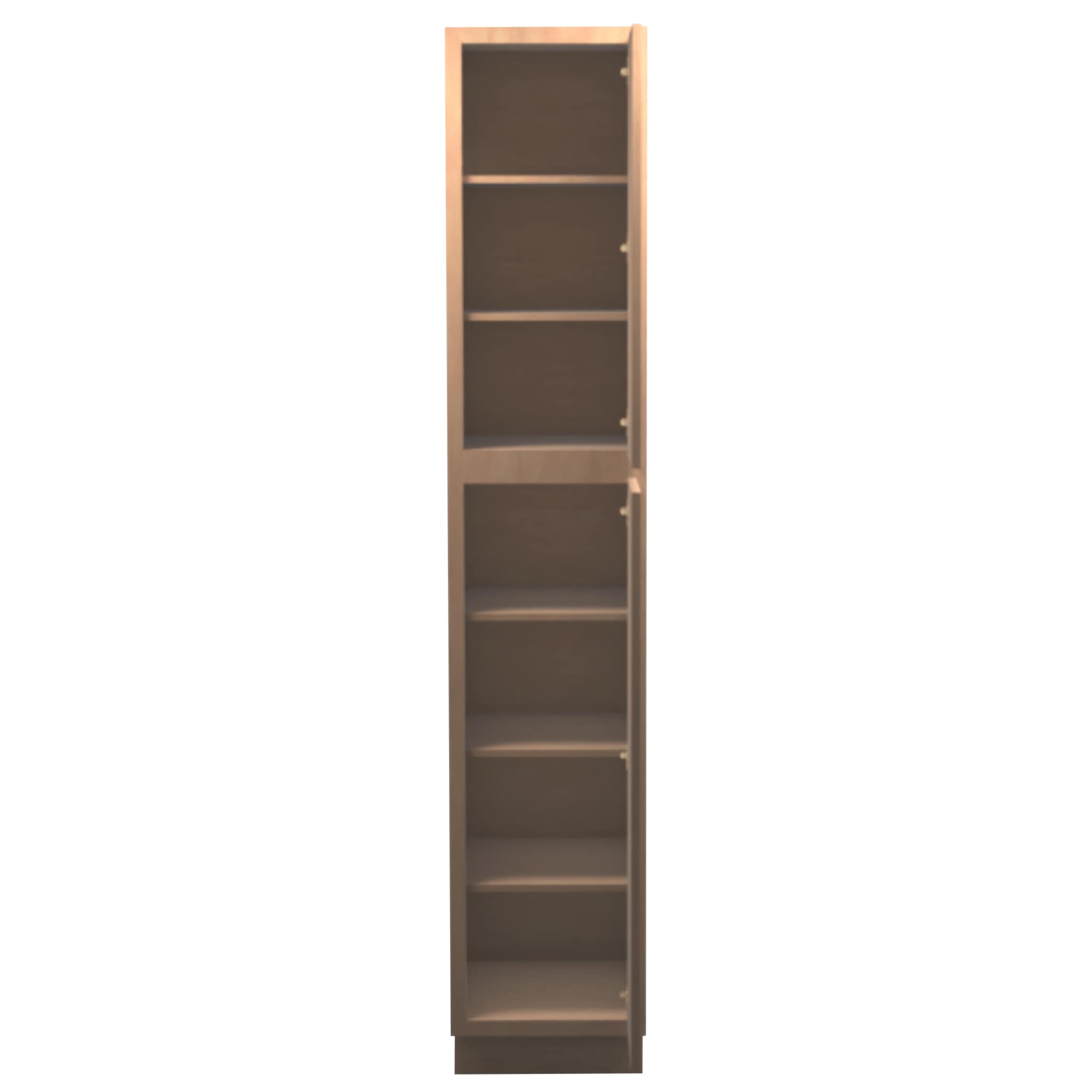 Unfinished Shaker Pantry Cabinet 18